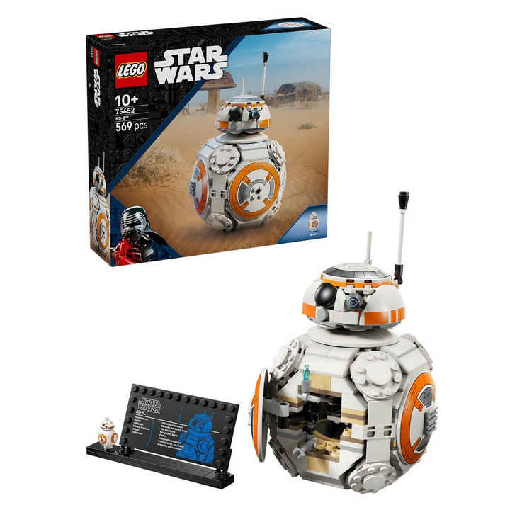 LEGO® Star Wars TM - Droid Astromech BB-8™ 75452, 569 piese