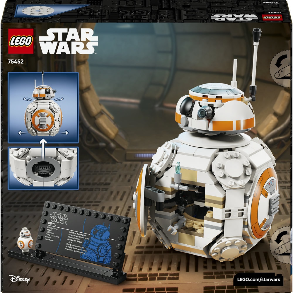LEGO® Star Wars TM - Droid Astromech BB-8™ 75452, 569 piese - eMAG.ro