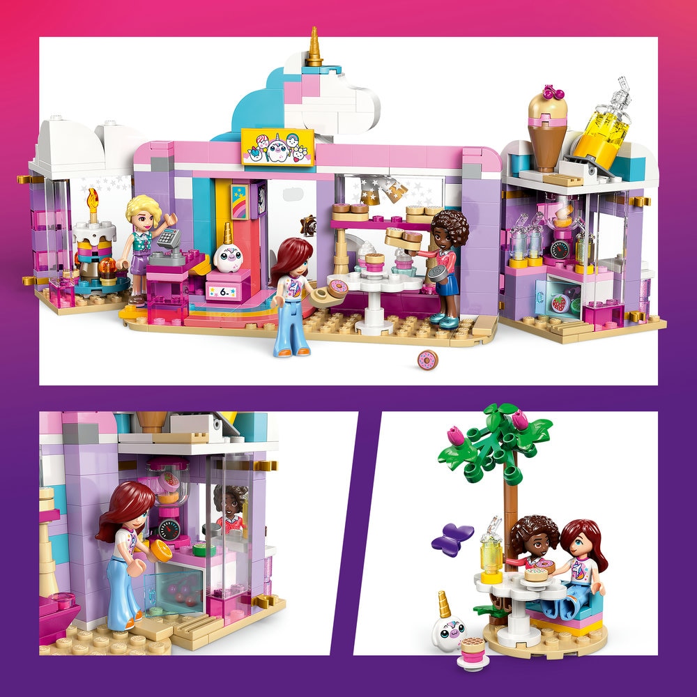 LEGO® Friends - Cafeneaua de vis Unicorn 42684, 475 piese - eMAG.ro