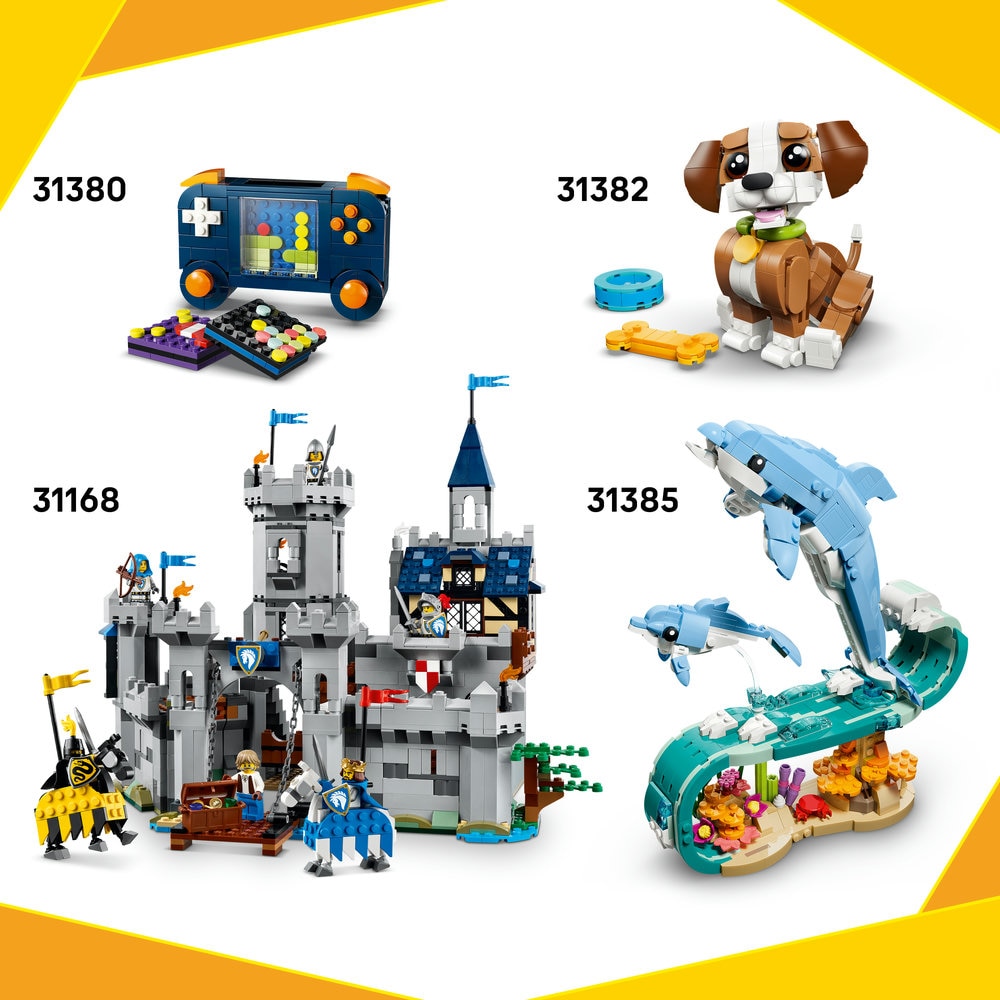 Set de constructie LEGO® Creator 3 in 1 Dinozaur feroce 31379