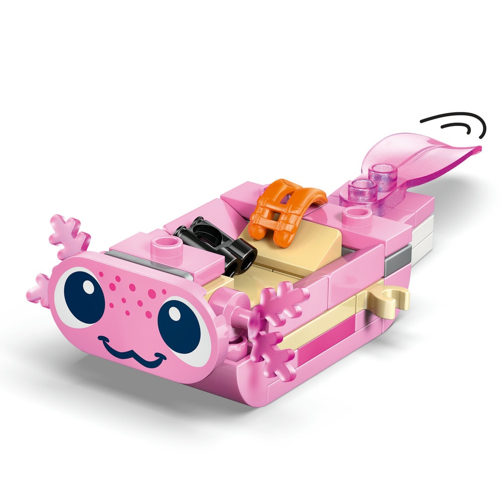 LEGO® Friends - Barca-axolotl pentru aventuri 42681, 95 piese