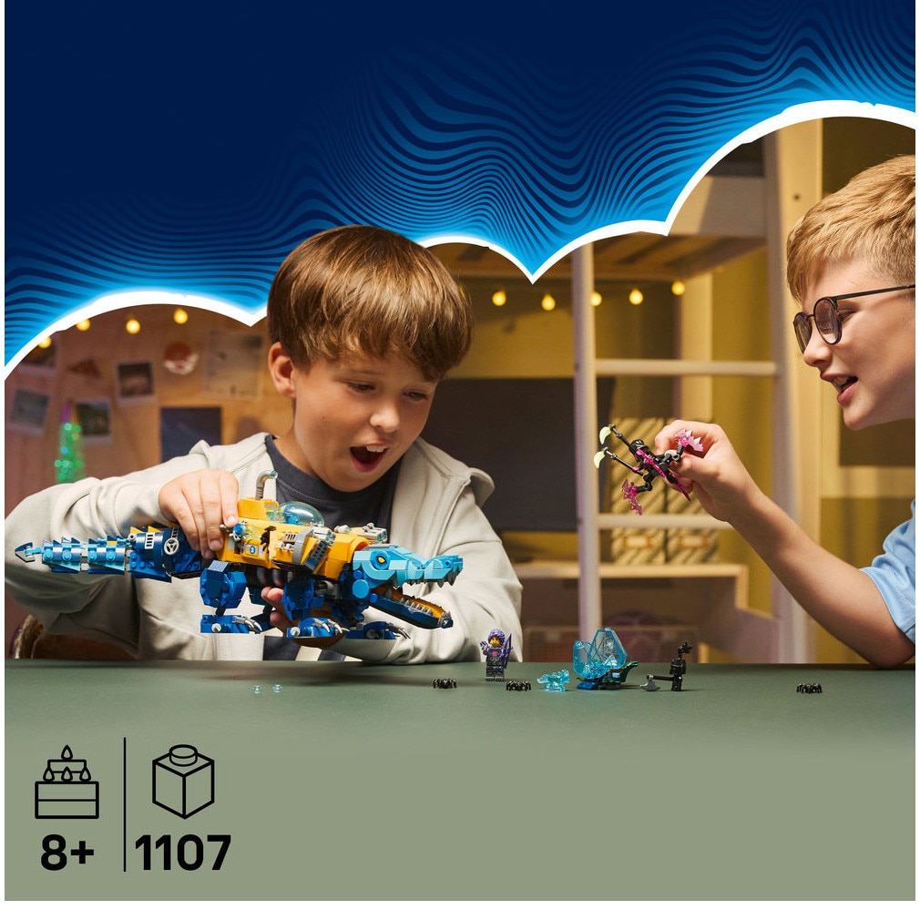 Set de constructie LEGO® DREAMZzz™ Submarin crocodil 71512