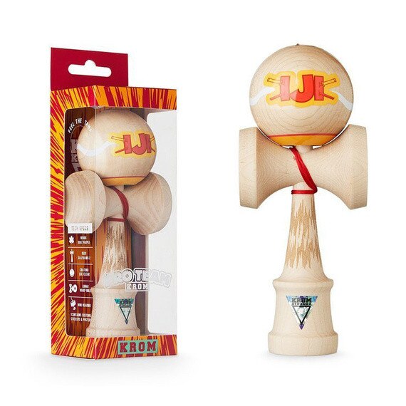 Kendama Krom Kendama Head Shot Pro Mod Iji, editie limitata, lemn
