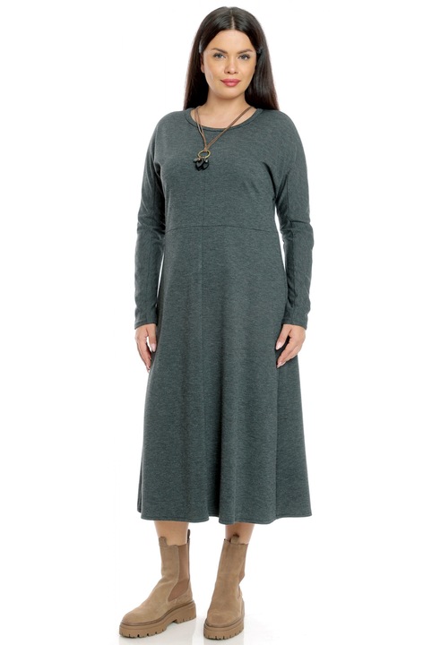 Rochie Lunga Dama Gri inchis PQ86