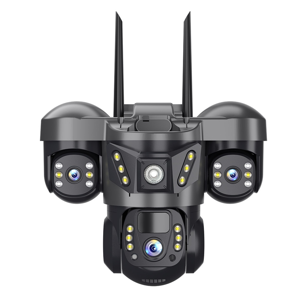 Camera de supraveghere cu panou solar, VTS29-W, PTZ, WiFi, 6MP