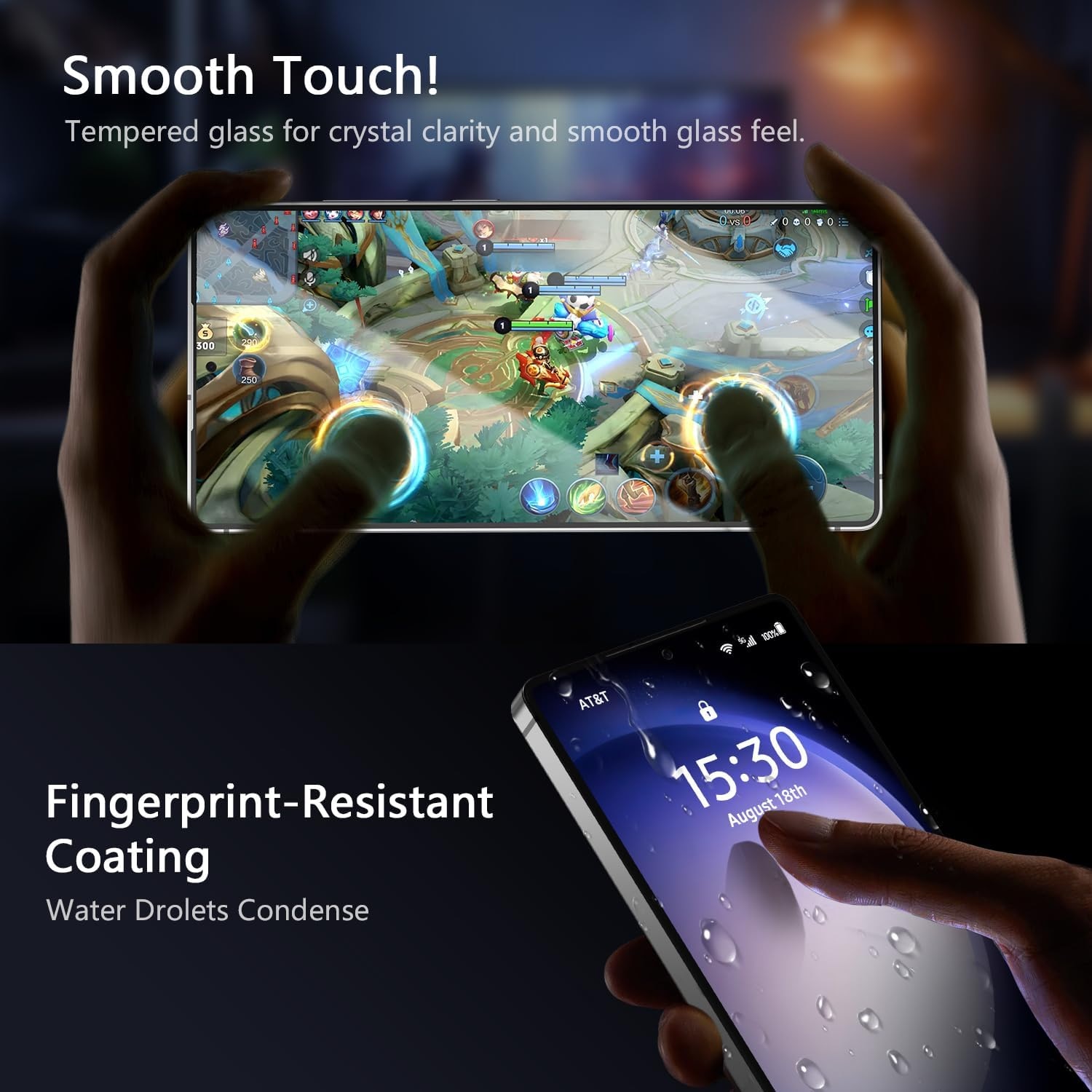 Folie Protectie Privacy compatibila cu Samsung Galaxy S25 Ultra, Omelivon, Sticla Securizata, Full Cover, Margini negre, cu Kit de Aplicare Instanta si Functie Automata de Indepartare a Prafului, Duritate 9H+, Ultra HD, Anti Amprente