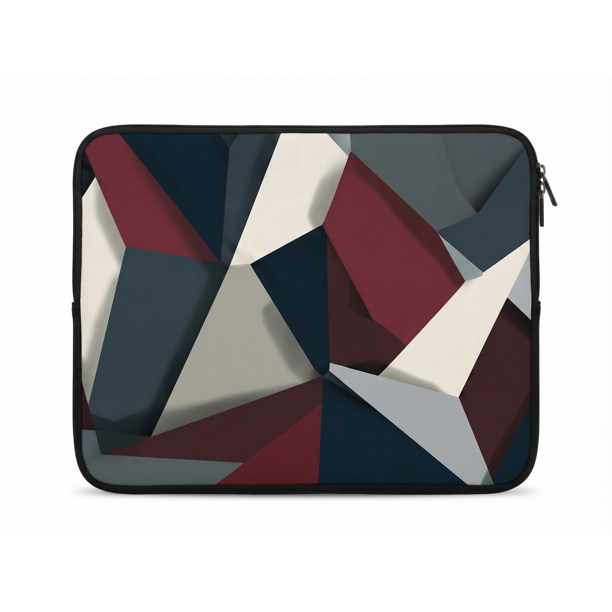 Husa pentru MacBook Pro/Air sau Laptop 14-15 inch, Tip Sleeve, Artinplace, Design Artistic,, Geometrie Abstracta", Neopren, Protectie Anti-Soc, Impermeabila, Multicolor