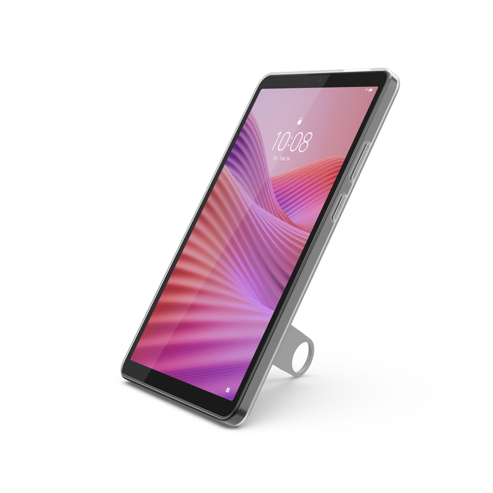 Tableta Lenovo Tab One TB305XU, Procesor MediaTek Helio G85 Octa-Core, Ecran IPS 8.7", 4GB RAM, 64GB Flash, 8MP, Wi-Fi, Bluetooth, GPS, 4G, Android + Husa Clear Case Gri