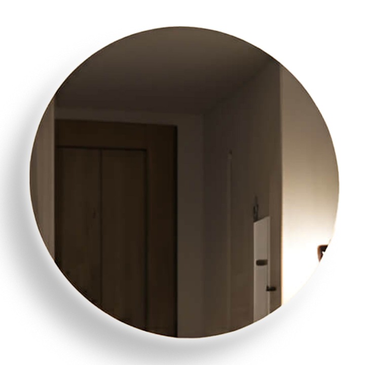 Oglinda LED baie Artforma 60x60 cm – lumina neutra, montaj pe perete, design modern