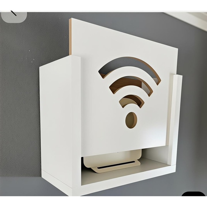 Кутия за WiFi, 1 рафт, ПДЧ, 30x20x14см