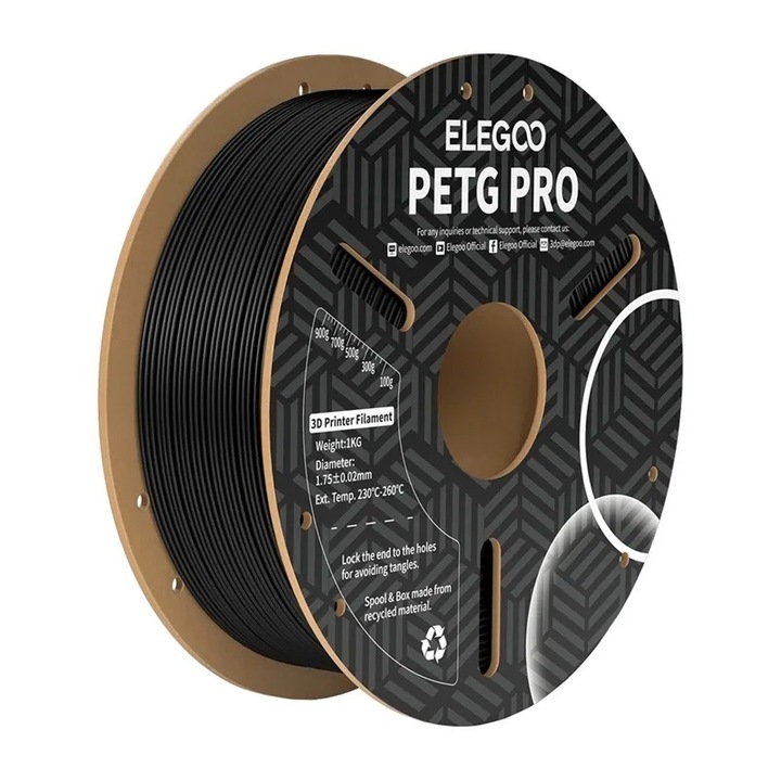 ELEGOO PETG Pro Filament (fekete)