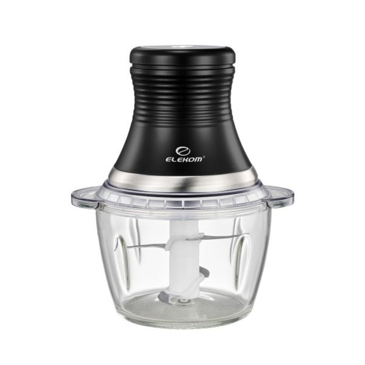 Blender Elekom EK-1011GS, 300W, 2 lame tăietoare din oțel inoxidabil, Vas de sticlă 1.2 Litri