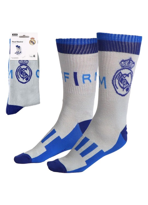 Sosete lungi Real Madrid, 38-45 35041, Gri, 38-45