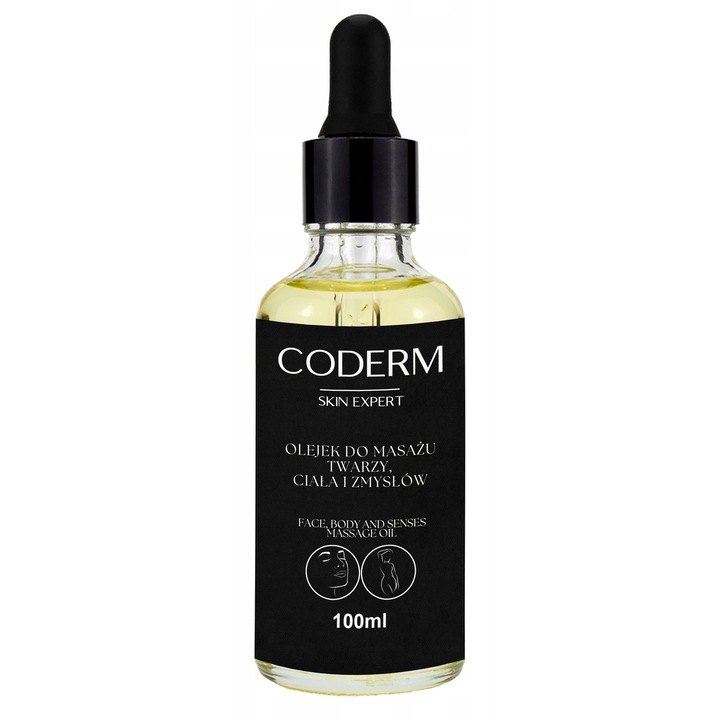 Coderm masszázsolaj 100 ml, Kobido módszerhez, antibakteriális formula, meggy aroma