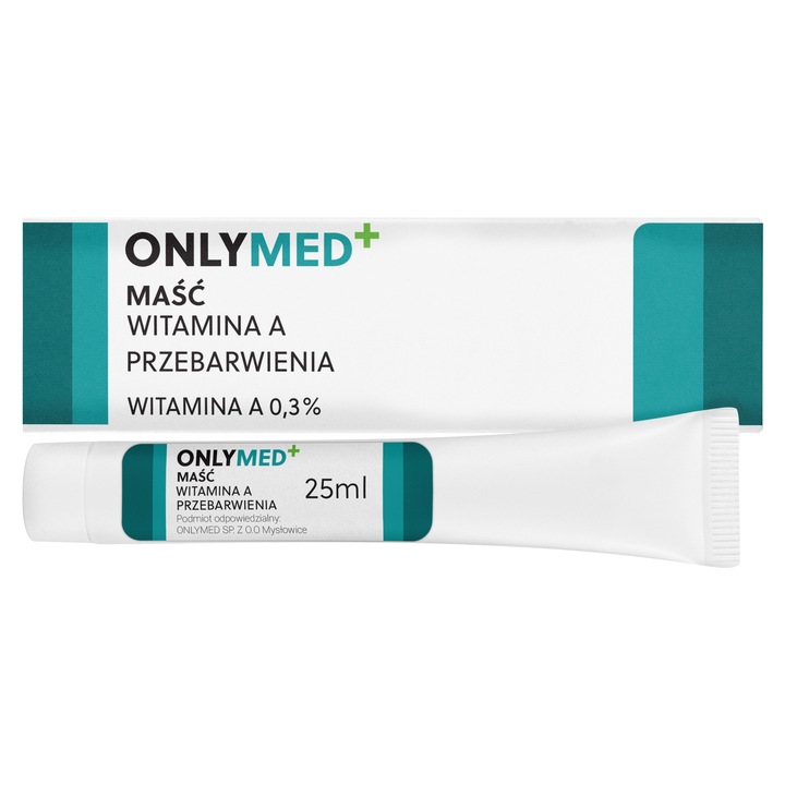 Arcmaszk, Onlymed, folthalványító maszk, A-vitaminnal, 25ml