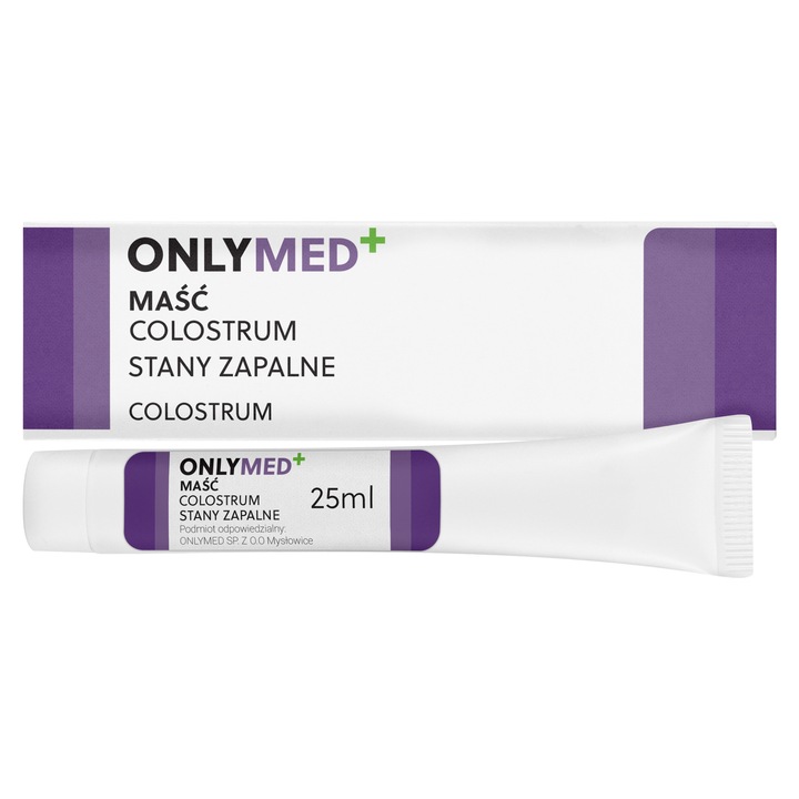 Maszk gyulladt bőrre kolosztrummal, 25ml, Onlymed, hidratáló, nyugtató