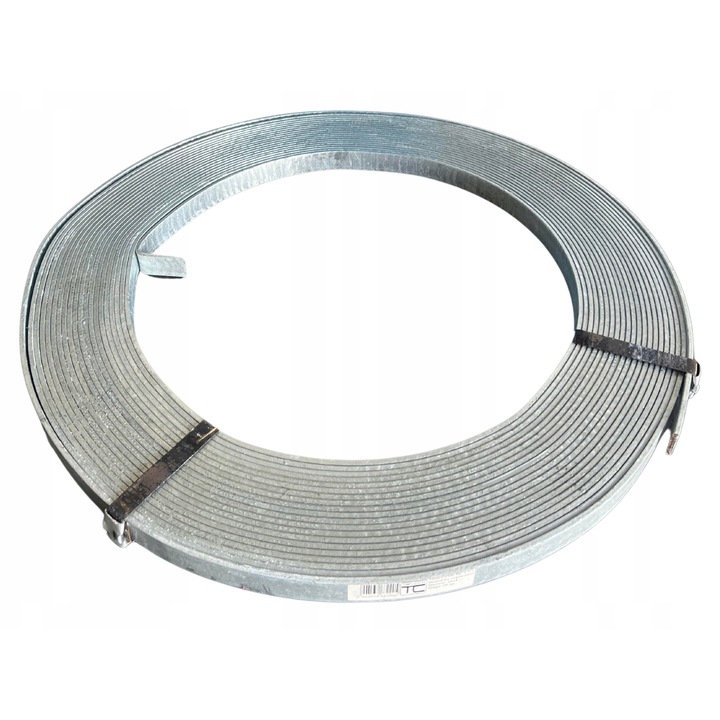 Banda de otel zincata 25x4 mm, Blyskawica, 31m, rezistenta la coroziune