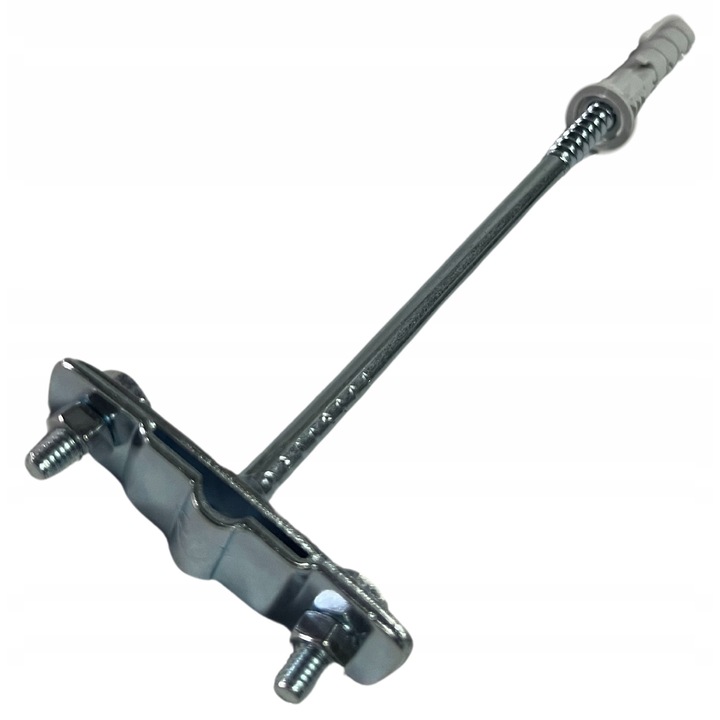 Uchwyt odgromowy Blyskawica pentru bednarki si drut Fi 12 L-160mm, otel zincat, usor de montat