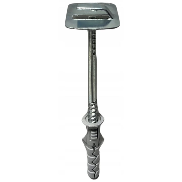 Suport de perete Blyskawica, pentru montaj, din otel zincat, compatibil cu fire de 12mm, lungime 100mm