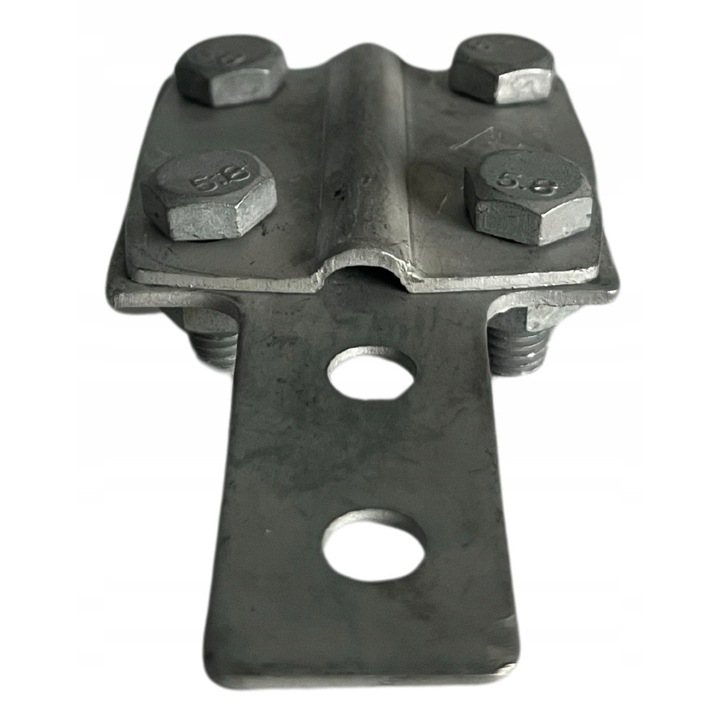 Контролен конектор за мълниезащита Blyskawica, 4xM8, поцинкована стомана, устойчив на корозия, 2 мм