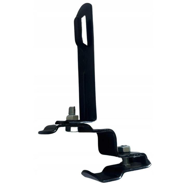 Uchwyt zaczepowy odgromowy Blyskawica pentru dachowke falista, otel ocynkowany, rezistent la coroziune, negru