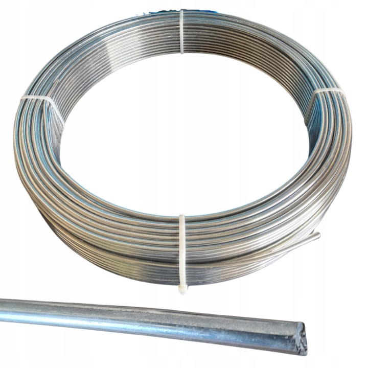 Алуминиев проводник за мълниезащита, Blyskawica FI 8mm, 1MB, сребрист