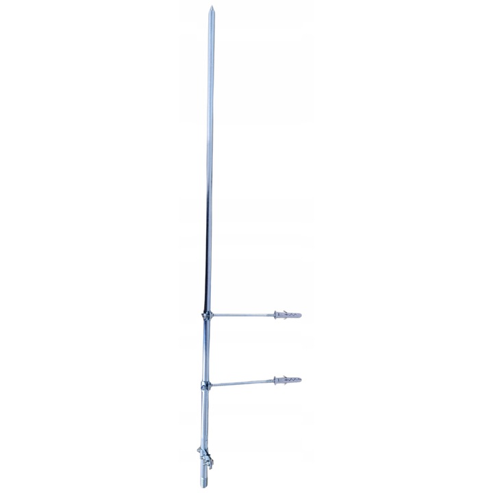 Varf de paratrasnet pentru cos de fum Blyskawica 1,5m, otel zincat, rezistenta la coroziune, instalare pe acoperisuri