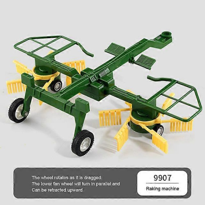 Játék építőipari gép, traktor pótkocsival, 1/24, 2.4G, 30 perc használat, 9907