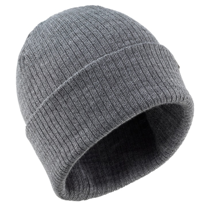 Caciula schi fisherman 500 gri copii universala, gri cositor