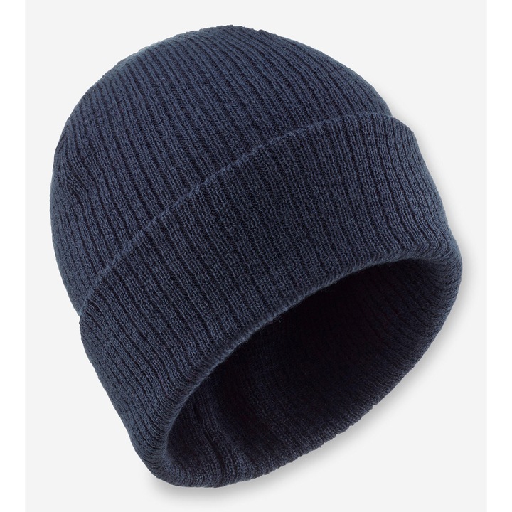 Caciula schi fisherman 500 bleumarin copii universala, albastru otel