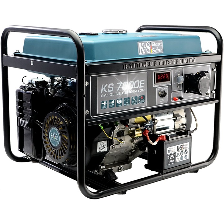 Generator electric portabil, Könner&Söhnen, 5.5 kW, 13CP, 680x545x550mm, 72kg, multicolor