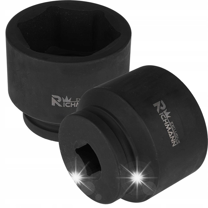 Nasada impact 1" 100 mm Richmann, 6-kant, din otel crom-molibden