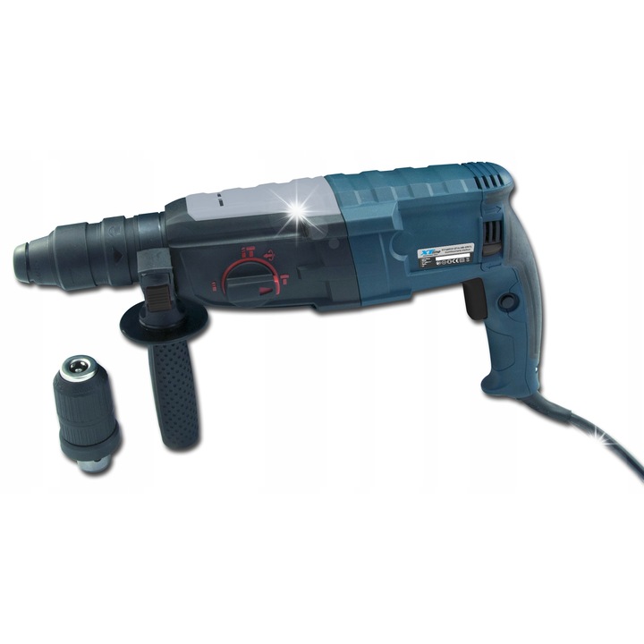 Rotopercutor XT-Line 850W, 3J, SDS-Plus, 28mm, 30mm, 13mm, 3,2kg, bőrönddel