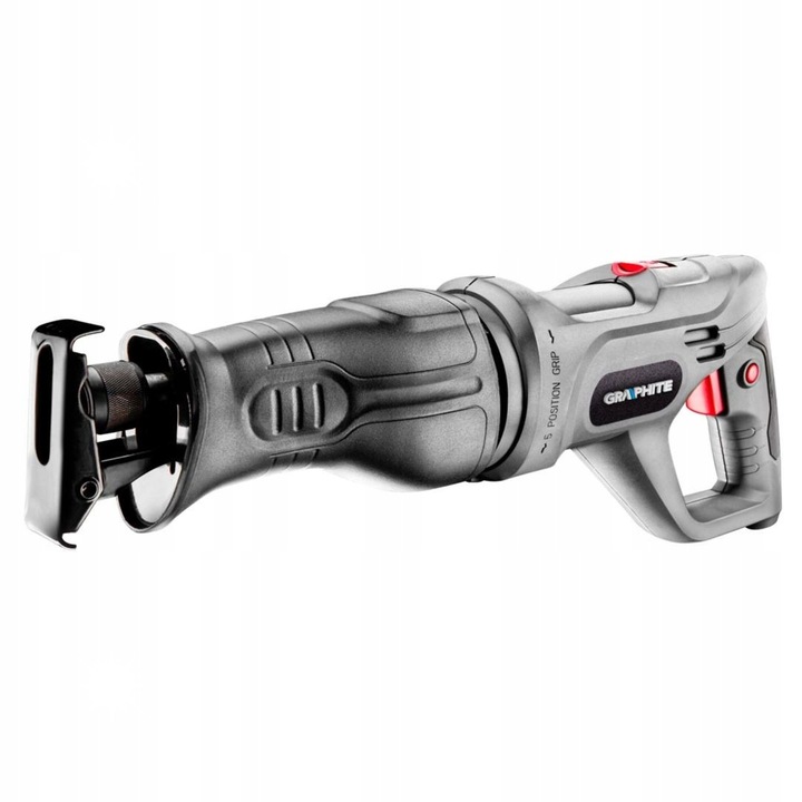 Електрически трион Graphite 900W, 20мм, 0-2600/мин, 3м, алуминий