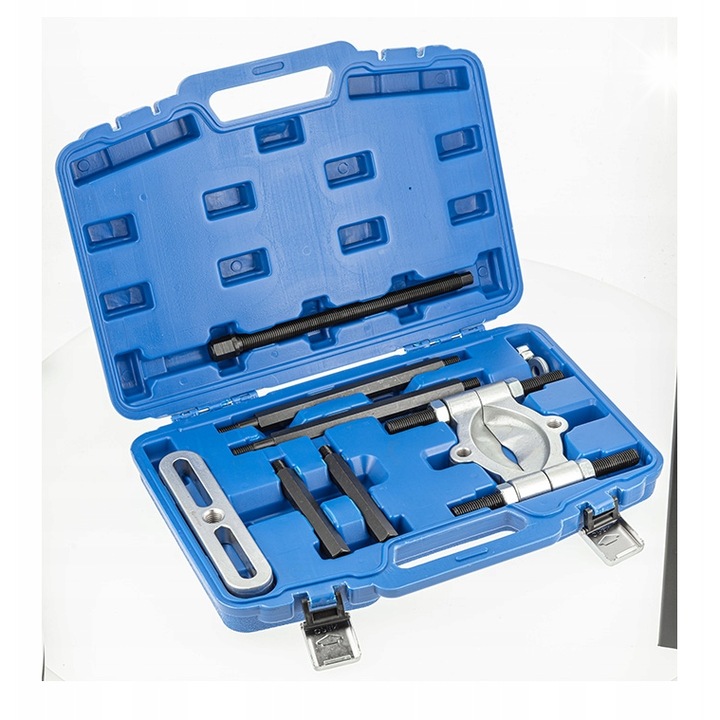 Set extractor de rulmenti, 22-115mm, Hogert Technik, otel 40 Cr, utilizare profesionala