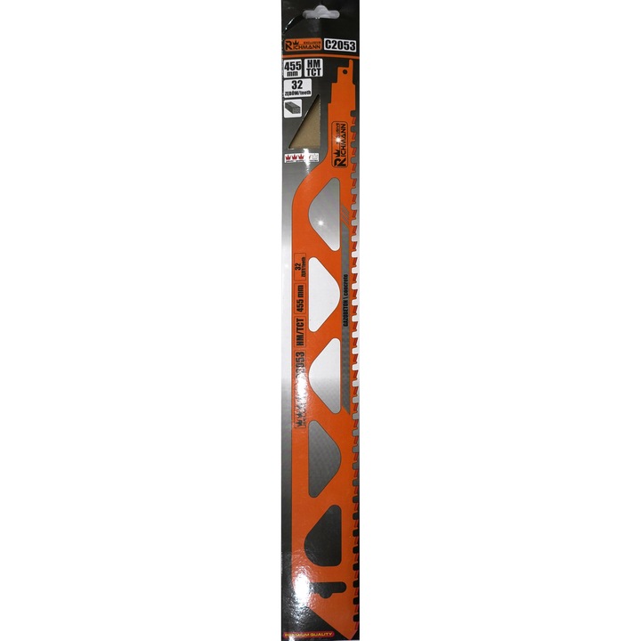 Fűrészlap, RICHMANN, 455mm, HM TCT, 32 TPI