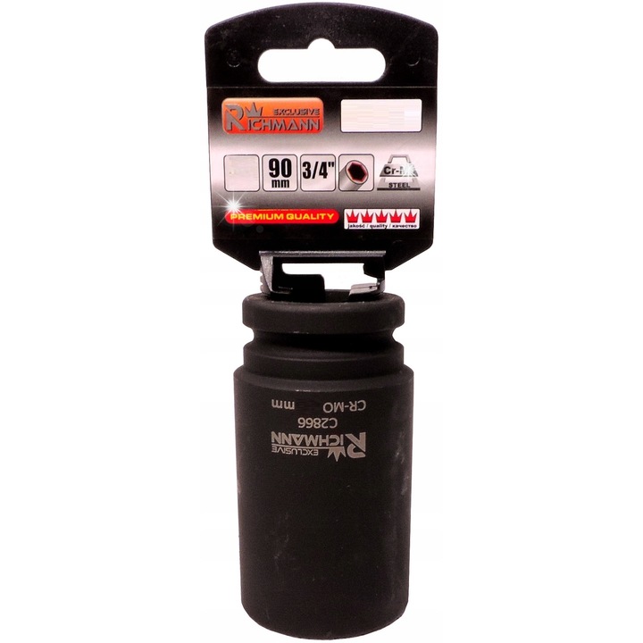 Cheie tubulara lunga 3/4" 35 mm Richmann, rezistenta la coroziune