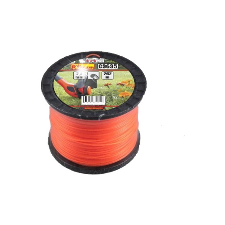 Fir de taiere pentru cositoare, Richmann, 3mm, 200m, portocaliu