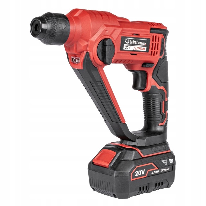 Mlotowierta Cedrus 20V, 900 ford./perc, 1,25 kg, LED-del, SDS+