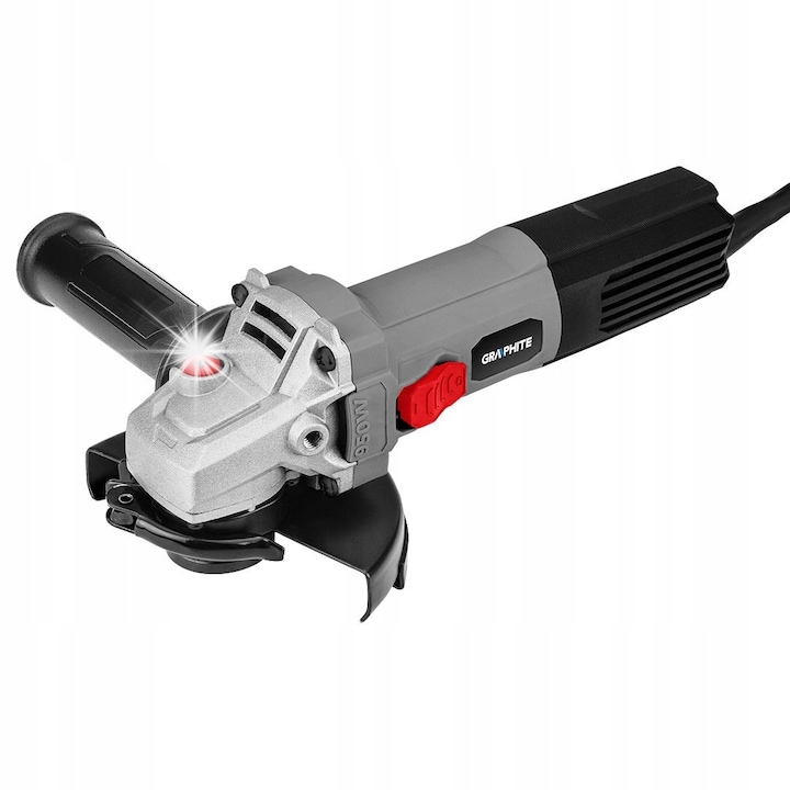 Graphite GHT 950W sarokcsiszoló, 125 mm, 950 W, ergonomikus, teljes készlet