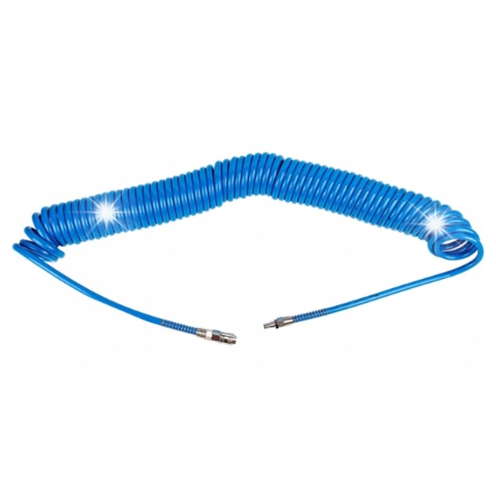 Furtun pneumatic, Richmann, 10m, 12x8mm, albastru