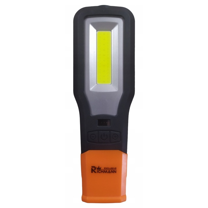 Lampa de lucru LED USB cu baza acumulator RICHMANN C6819, 10W, 550 lm, 360x90°