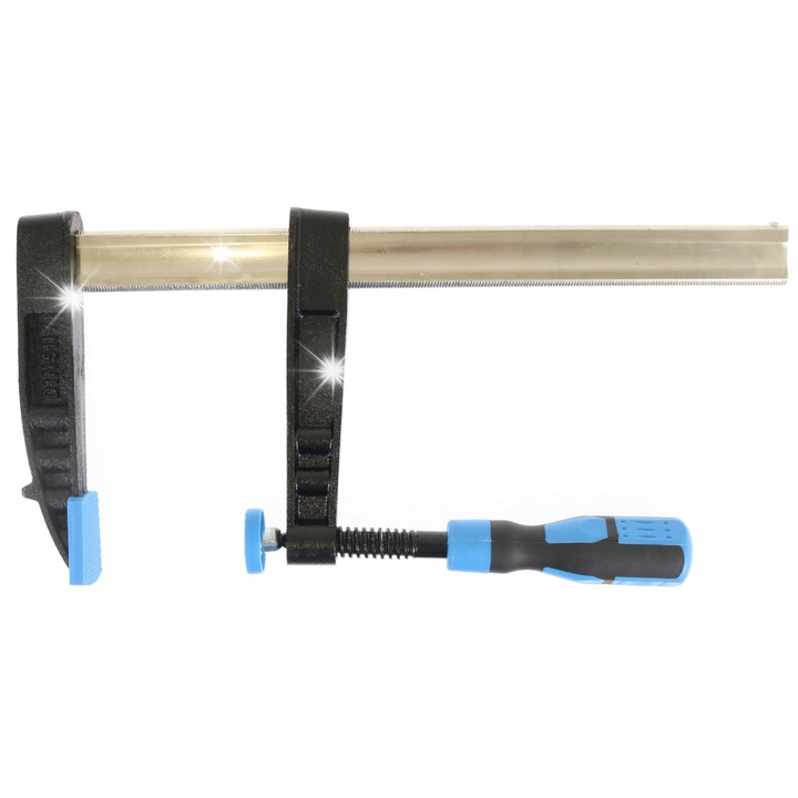 Clema de strangere, RICHMANN, tip F, 120x1000mm, 2.775kg