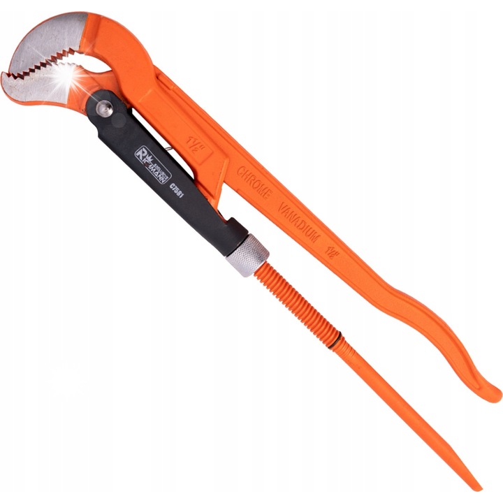 Cheie reglabila pentru tevi, Richmann, 1,5'', 420mm, cromovan, 1,5kg