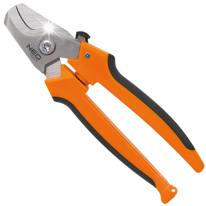 Kábelvágó fogó, NEO 185 mm, ergonomikus nyéllel, max. 13 mm átmérőjű