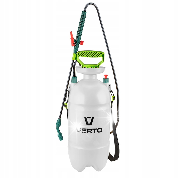 Verto 7L kerti permetező, nyomás alatti, ergonomikus, 3 bar, kültéri