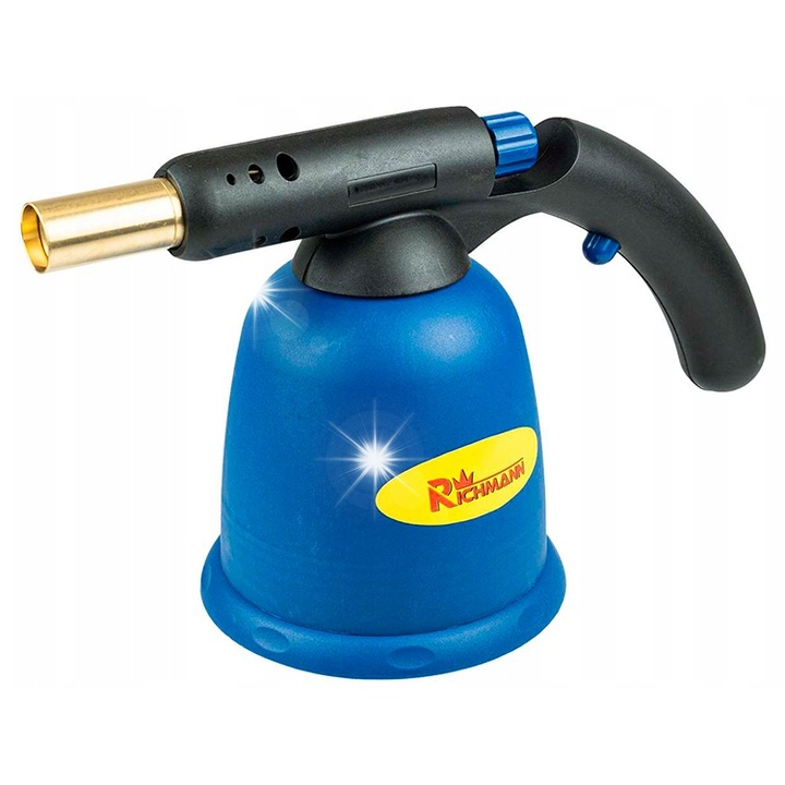 Arzator cu gaz, RICHMANN, 1.45 kW, albastru/negru
