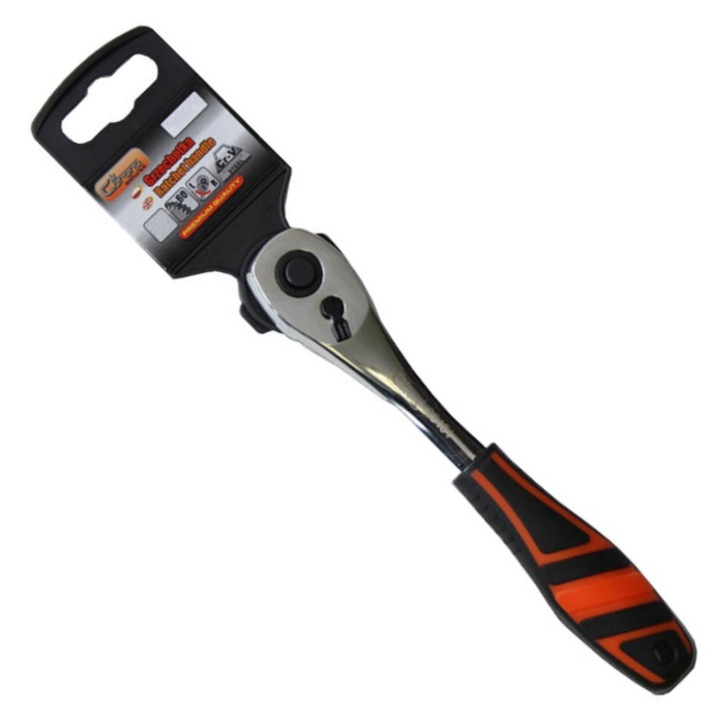 RICHMANN C8454 racsnis kulcs 3/8" 60 fog, króm-vanádium, bal-jobb forgatás