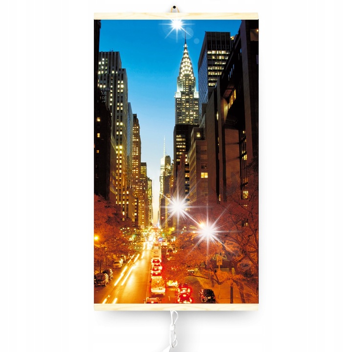 Panou termic pe infrarosu Trio, model Raca, 430W, 100x57cm, set cu suport si instructiuni