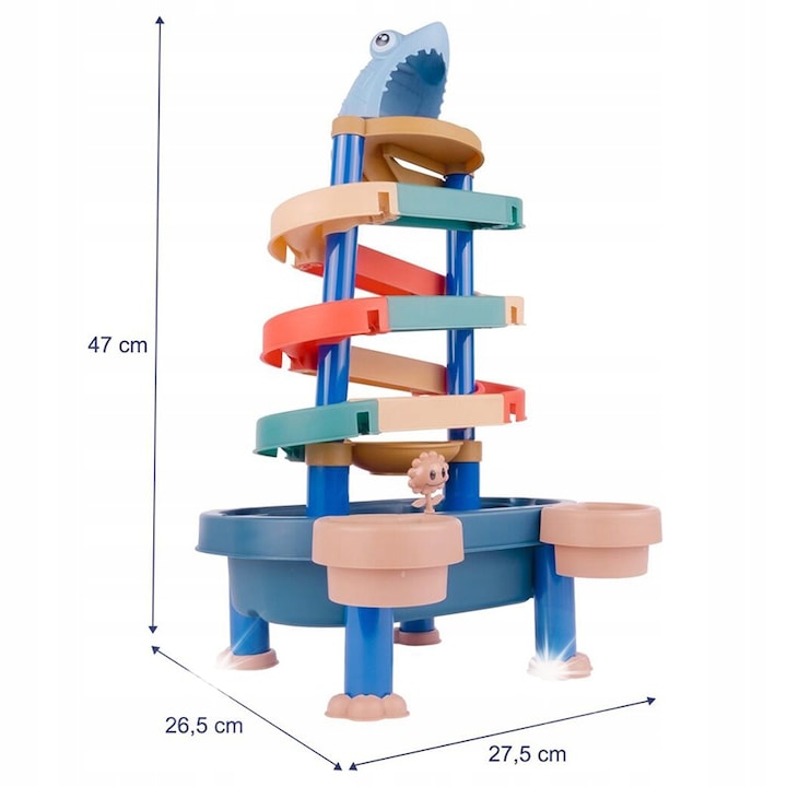 Golyópálya gyerekeknek, Álló, Többszínű